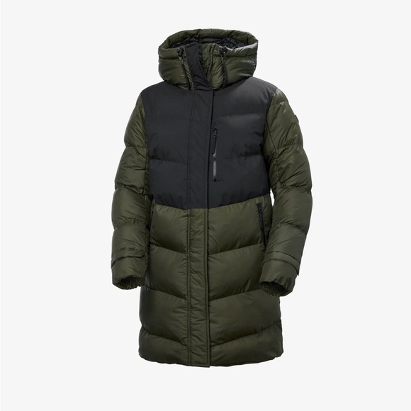 Helly Hansen Jackets & Blazers - Helly Hansen Womens Explorer Puffy Parka Utility Green  NWT Size XL